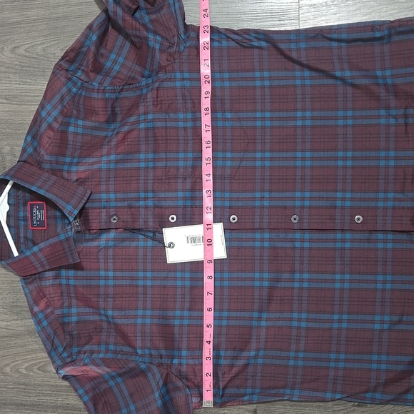 NWT UNTUCKit Wrinkle Free Slim Fit Button Down Shirt Size XL - Picture 10 of 11